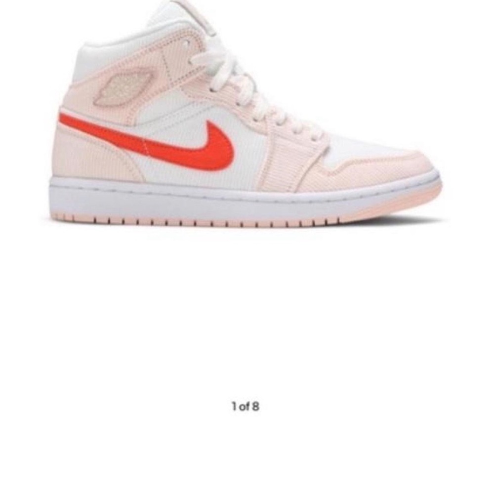 Jordan Air Mid SE in Sail and Orange Quartz